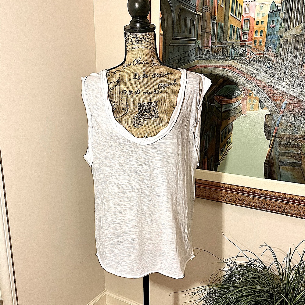 Free People racer back tank - size L